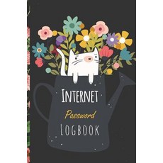(영문도서) Internet Password Logbook: Pretty Cat Cover the Personal Internet Address Keep Track of Use... Paperback, Independently Published, English, 9781091331464