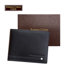 Roberta Colum 義大利牛皮男用皮夾 時尚簡約