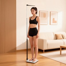 身高體重秤智能刻度測量儀醫用學校幼兒園體重體脂體重秤精準電子, 1個, 350x280, 身高體重計LE D款