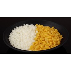 純天然蜂蠟 黃蜜蠟 白蜜蠟 小燭樹蠟 100g DIY香氛蠟燭材料, 1個, 黃蜂蠟80g-純的，無其他添加