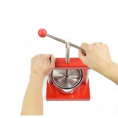 가정용 원액기 착즙기 즙짜는기계 프레스 핸드 과즙기, 레드6L