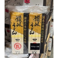 石丸製麵 讚岐細烏龍麵 500公克 X 4包, 500g, 4個