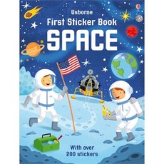 Usborne First Sticker Book SPACE 太空貼紙書, 詳見詳細資訊