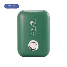 에블 속눈썹 전용 미용 송풍기 USB 충전식 손풍기, 미니 팬 (그린), 기본 모델명/품번