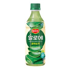델몬트 로우슈거 알로에 쥬스 저당 주스 알로에쥬스 알로에주스 400ml (1병), 1개
