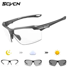 SCVCN 폭발 방지 사냥 CS 전쟁 게임 안경 야외 Airsoft 슈팅 편광 된 남자 충격 전술 고글, 1, Photochromic-01