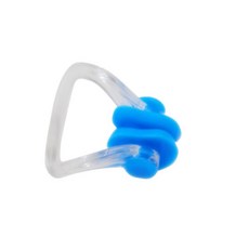 어린이 수영 코마개 잠수용 코집게 말랑한 노즈클립, 옐로우, 1개