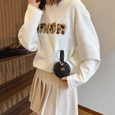 UPPERCUT 여아 탬버린백 미니백 핸드백 공주가방 휴대폰가방 엄마도 사용가능한 체인백