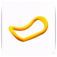 요가 링 소프트 옐로우 1개입 스트레칭 필라테스 마사지 앤츠런3