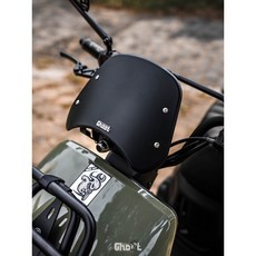 翔哥精選ll 4MICA Ghost 風鏡 暗黑特仕版 擋風 小風鏡 三陽 4mica, 1個, 4MICA 暗黑特式版