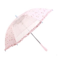 HELLO KITTY 三麗鷗 Slip-On 寬傘肉色 53 厘米兒童兒童自動傘