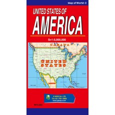 United States Of America(미국)(영문):S=1:5 000 000, 지우사, 편집부 저