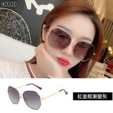 DFMEI 新款女士墨鏡 韓版潮偏光ins太陽眼鏡8063大臉顯瘦