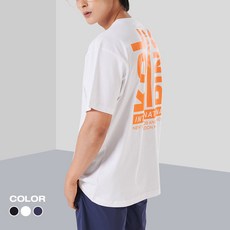 콜핑 공용 여름 루즈핏 라운드 반팔티셔츠 포에리 KST4851U