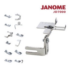 日本車樂美JANOME 拷克機專用壓布腳組合JD7000 - 多功能縫紉配件, JD7000