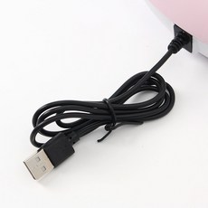 타이머 UV LED 젤네일 램프(핑크) 셀프네일, FREE, 단품