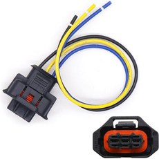 3선 연료 압력 센서 커넥터 쉐보레 GMC C4500 C5500 2500 3500 BMW 뷰익 캐딜락 크라이슬러 닷지 프레이트라인 지프 랜드로버 램 사브 해외 직배송