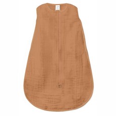 SwaddleDesigns 면 모슬린 침낭 유니 아기 웨어러블 담요, Medium (6-12 Month)