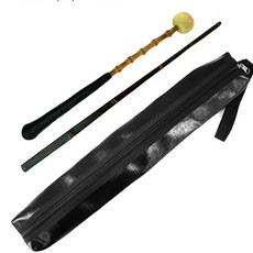 새화국악기 장구채 (전공자용) 세트(황죽뿌리궁채+오죽반주열채)+고급케이스, 1세트, 고급검정