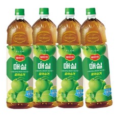 롯데칠성음료 델몬트 오리지널 매실 1.5L 24개입