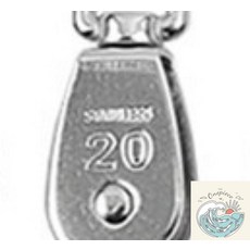 루피상점 스텐 싱글 도르래 M20 지름 20mm 로프도르래 로프 수공구