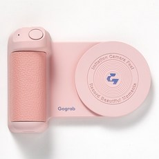 고그랩 맥세이프 카메라 셀카 홀더, 1개, 핑크, 셀카그립