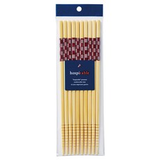 Ishida Hospitable筷子 5雙組, 1組, 單品, 紅色格紋