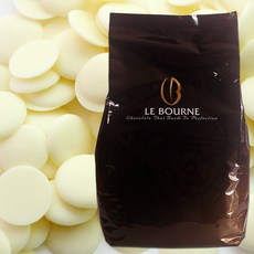 르본 커버춰 화이트초콜릿, 1개, 1kg