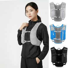 러닝조끼 배낭 트레일 초경량 가벼운 백팩 소형 등산 트래킹 가방, 1개, 블루