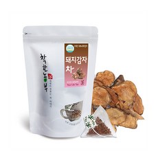 착한농부 국내산 볶은 돼지감자차 티백 20개입, 2개