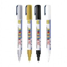 지그 포스터맨 수성 마카 EF 0.5mm PMA-10A 디자인 포스터 매직 보드마카 드로잉, 1개, 수성 마카 EF 화이트