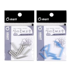 이누잇 반투명 실리콘 찌고무 바다 민물 낚시용품, 1개