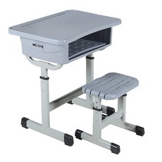 학원책상의자 교실 강의실 책걸상 공부방, 기타, 패션그레이테이블면사각스툴