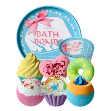 Aofmee 욕조 버블 입욕제 바스밤 배쓰밤 선물 세트 6개 독일