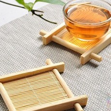 일상발견 티코스터 격자컵받침