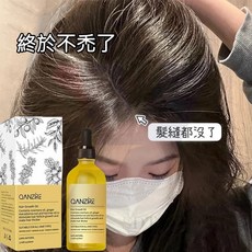 頭髮護理液 濃密髮際綫 養髪液 頭髮精華液 護髮 精油 護髮精油 頭髮保養 60ml, 1個, 護髮精油*1瓶