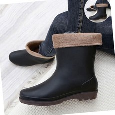 겨울장화 따뜻한 여성 기모 방한화 방한장화 레인부츠