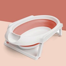 강아지 욕조 목욕 고양이 접이식 이동식 스탠드 대형 스테인리스 반려견탕 소형, 1개, D. 핑크