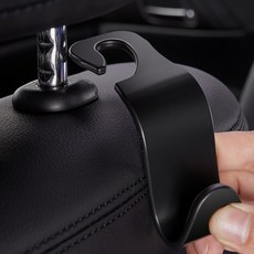 자동차 헤드레스트 후크 행거 옷걸이 거치대, 1개