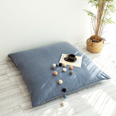 마일드 대방석 좌식쇼파 좌식방석 (4color), 일반형 대방석 커버단품, 카키