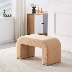 부클레 신부 패브릭 웨딩 의자 벤치 양털 신발 매장 스툴