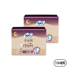 쏘피 바디피트 내몸에 순한면 중형 생리대 날개형, 오버나이트 이상, 10개입, 26개