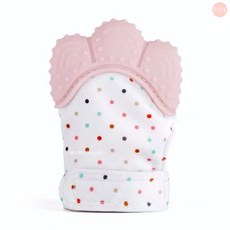 萌萌屋 【台灣現貨】 嬰兒磨牙手套 磨牙手套 幼兒手套 防抓新生兒手套 防抓臉