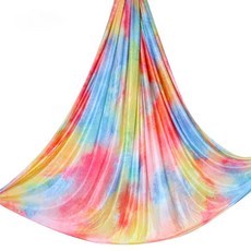 6 米新款空中瑜伽鞦韆吊床面料反重力梯形絲綢用於柔韌性和倒立治療鍛煉健身器材, WS24