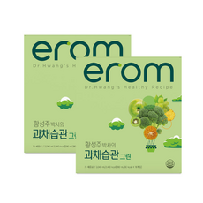 황성주박사의 과채습관 그린 32입, 190ml, 9개