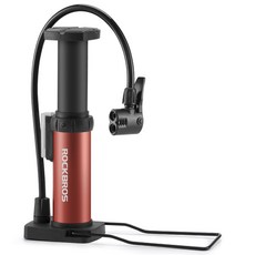 락브로스 휴대용 풋 발펌프 4522L, 레드, 1개