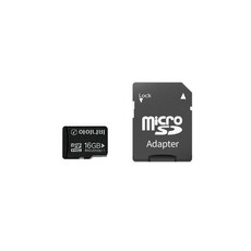 (구) 아이나비 정품 블랙박스 메모리카드 16G MicroSDHC 벌크케이스 SD어댑터 포함, 16GB, 1개