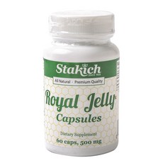 Stakich 蜂王漿膠囊 500mg, 60顆, 1罐
