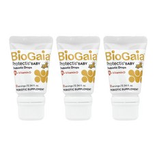 바이오가이아 3개X 프로텍티스 베이비드롭 아기유산균 비타민D 10ml, 3개