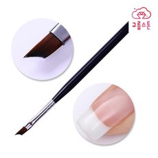 프렌치브러쉬 네일아트재료스톤, 1개